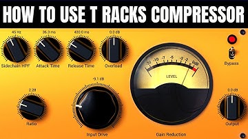 How to Use T-RackS Compressor | Easy Mixing Tutorial for Beginners