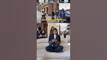Scroll through Capcut effect #capcut #videoediting