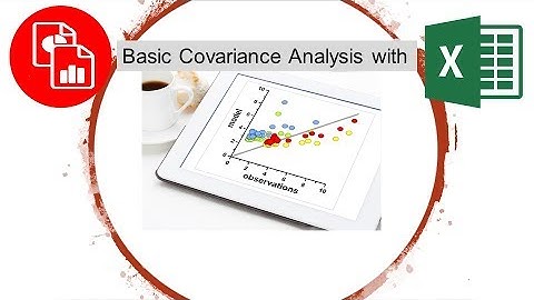 Perform Basic Covariance Analysis in Excel