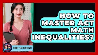 How To Master ACT Math Inequalities - Junior Year Jumpstart