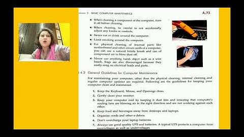 BASIC COMPUTER MAINTENANCE- CLASS 10 B( 14TH AUGUST) @ SFS NARENGI