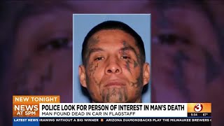 Flagstaff police search for 'person of interest' in homicide case