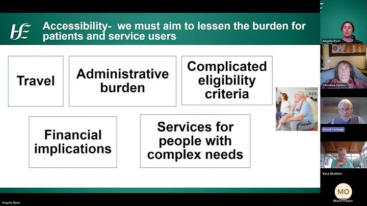 Patient/ Servicer User shared outputs from July 2024 Co design workshops on HSE ISD model design