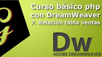 Curso básico (Rápido) de PHP con DreamWeaver cs6 HD (7-10)