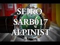 Seiko sarb017 alpinist  revue mesures lume