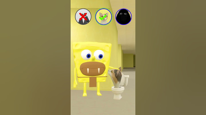 Beware! SpongeBob is Lurking Behind the Wall! 😱 #meme #gmod #cat