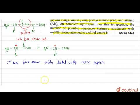 Video A tetrapeptide has -COOH group on alanine. This... - youtube