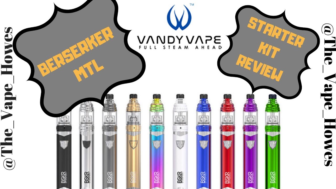 Vandy Vape Berserker MTL Kit Review.