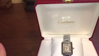 cartier tank solo ladies watch review