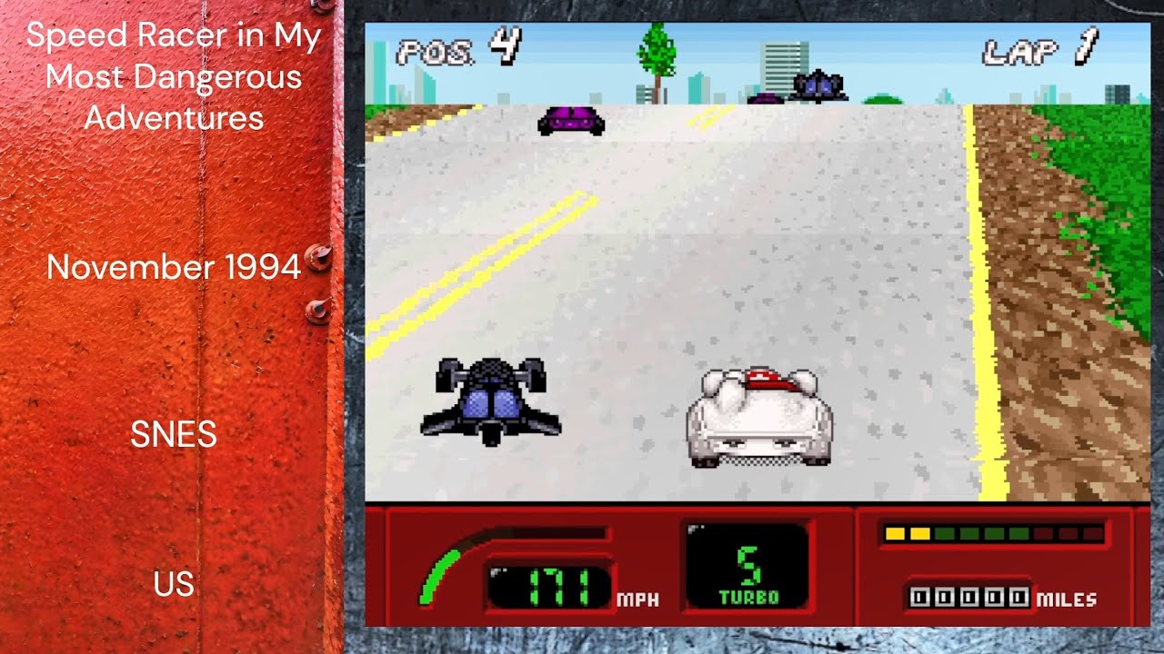 Console Racing Driving Games of 1994 - Speed Racer in My Most