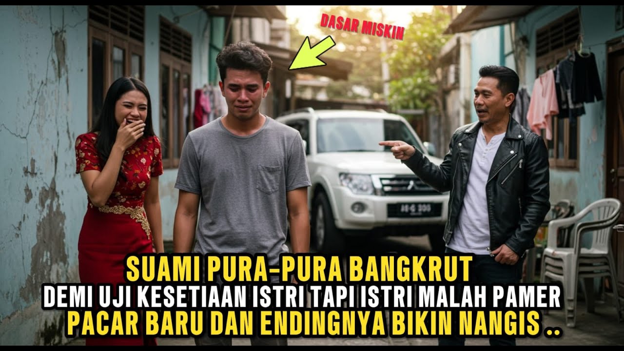 SUAMI PURA PURA BANGKRUT DEMI UJI KESETIAAN ISTRI ‼️TAPI ISTRI NYA MALAH PAMER PACAR BARU ...