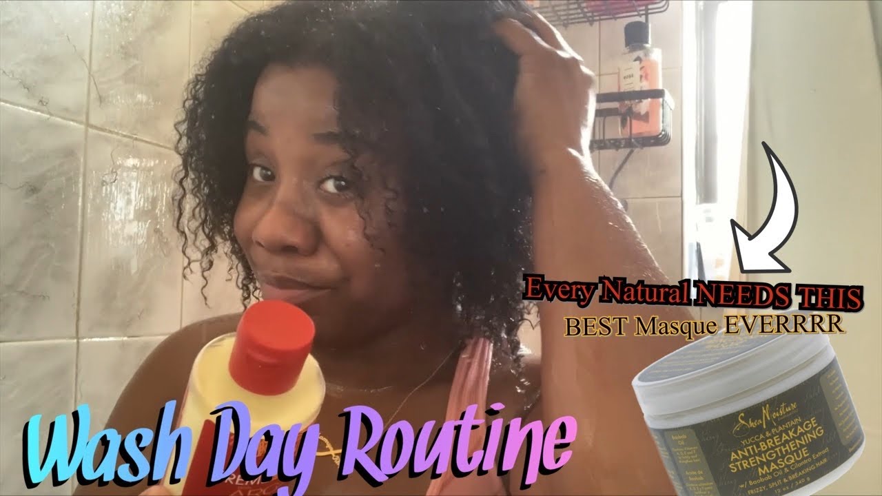 Wash Day on MONTH OLD HAIR 🧖🏽‍♀️ So Much Split Ends 😫😰 YouTube