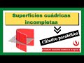 UNIDAD 1: Gráfica de superficies cuádricas incompletas - Cilindro parabólico