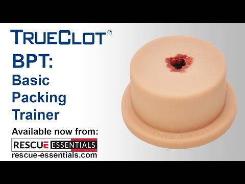 TrueClot Basic Packing Trainer (BPT):  An introductory task trainer for bleeding control training