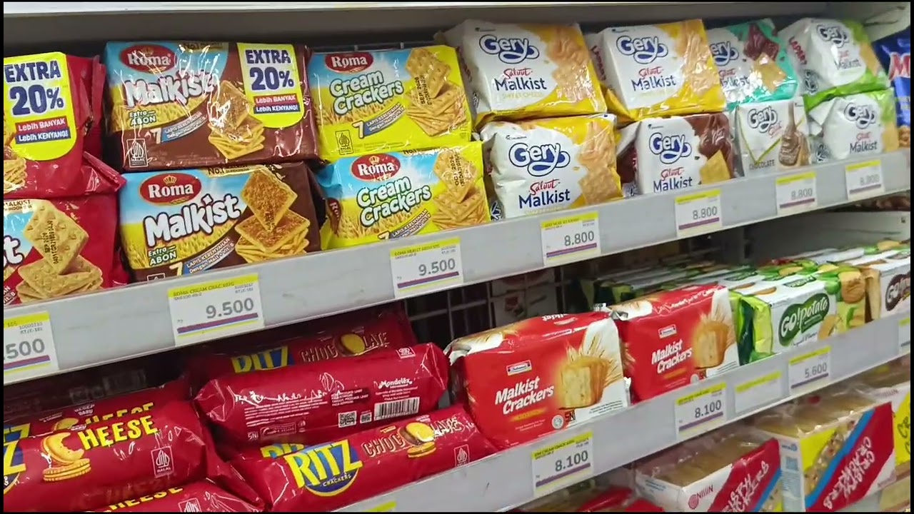 Belanja Kue Cemilan Suami Di Indomart