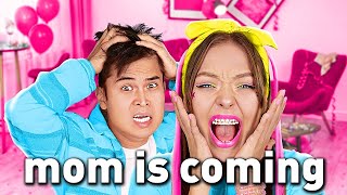 BLACKPINK Extreme Room MAKEOVER | LOCKED in SECRET ROOM with a BOY screenshot 4