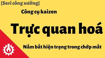 Công xưởng #9 | Những công cụ kaizen phải biết trong công xưởng: Trực quan hoá