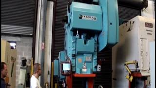 BLISS Model C-110, Single Geared Open Back Inclinable Power Press
