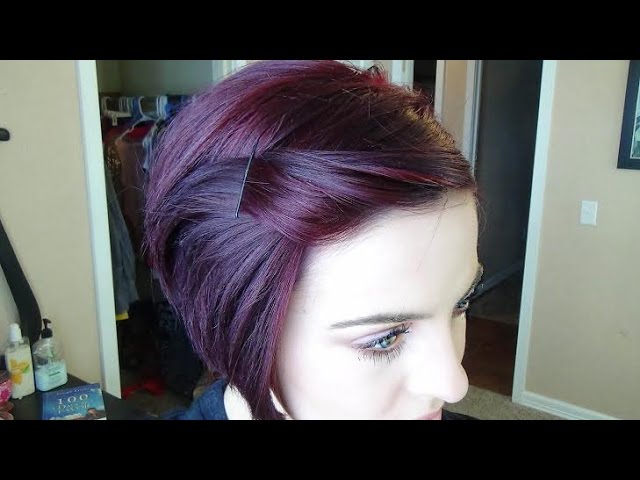 How I Maintain my Burgundy Plum Hair Color 