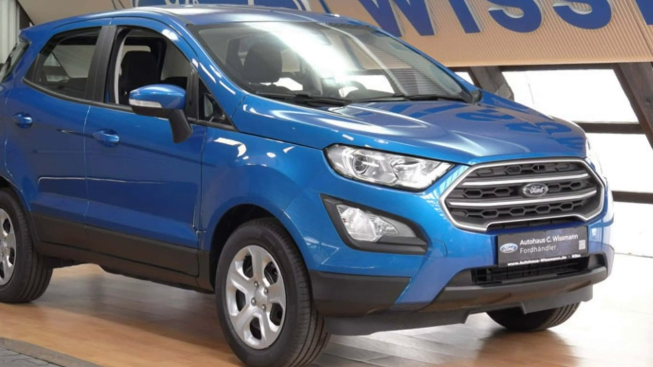 Ford Ecosport Cool Connect Erkjlb148 Saphir Blau Autohaus Wissmann Youtube