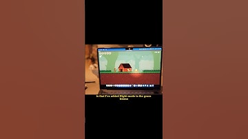 Ive added night mode to the game!! Campfire and all ⛺️🔥 #indiegame #gamedev #devlog #godot