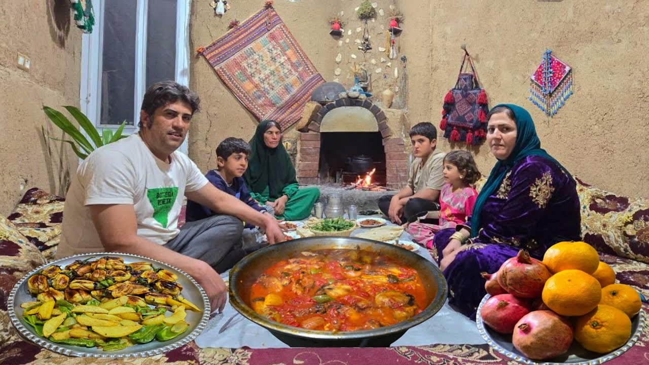 Daily Life in Iranian Villages | Traditional Cooking