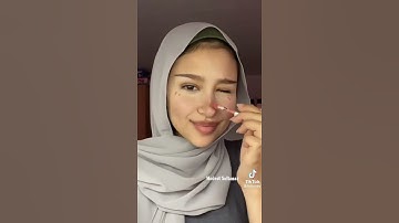 Simple Makeup routine 🤍تجميل #hijabi #hijabista #hijabiz #hijabers #makeuptutorial #makeuplook