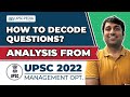 How to Write Good UPSC Mains Answers | UPSC Management Answer Writing 2022 Analysis