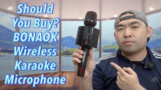 Should You Buy? BONAOK Wireless Karaoke Microphone