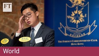 HK independence activist provokes Chinese anger