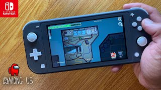 Among Us Nintendo Switch Lite Gameplay