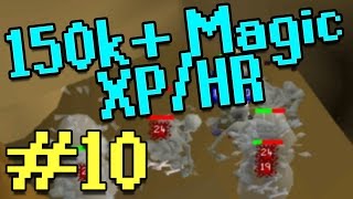 Bursting Skeles @ Ape Atol! Massive Magic XP! Old School Runescape Daily #10