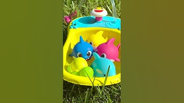 Thumbnail of Toy Baby Shark Family in the Shower Doo Doo Doo! #shorts