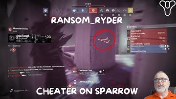 Destiny 2 PvP | Cheater on a Sparrow?!