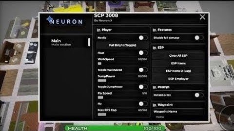 [BEST!] SCP 3008 SCRIPT ROBLOX MOBILE! (SPEED, FLY, NOCLIP) | SCP 3008 ROBLOX CHEATS?!