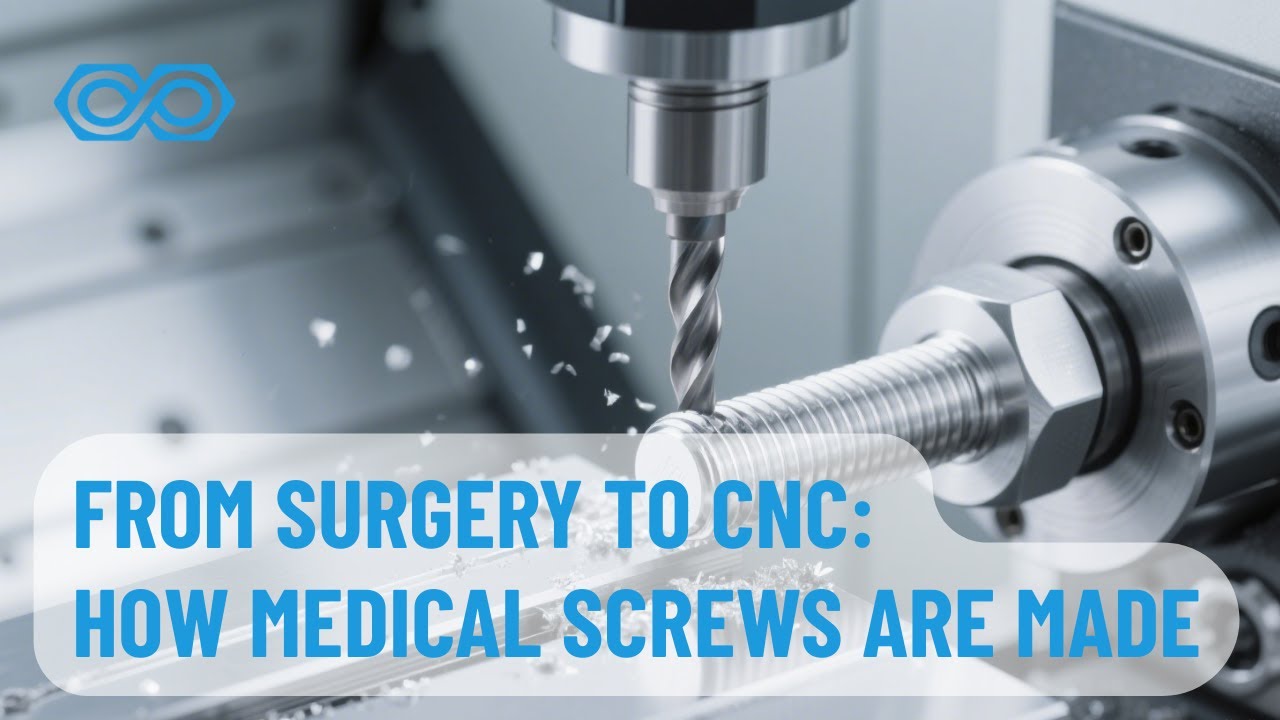 From Surgery to CNC: How Medical Screws Are Made