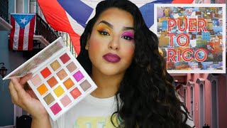 BH COSMETICS PARTY IN PUERTO RICO PALETTE | 2 LOOKS & SWATCHES