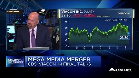 CBS and Viacom are in the final stages of a merger deal