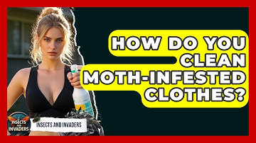 How Do You Clean Moth-Infested Clothes? - Insects and Invaders
