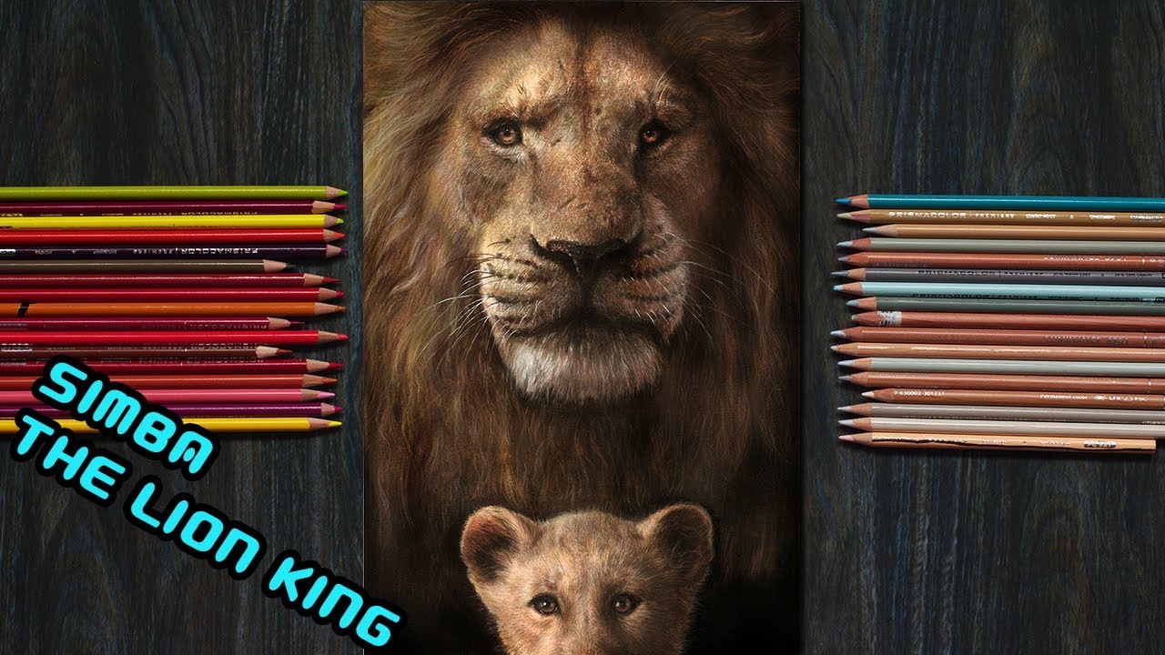 Drawing The Lion King Simba 19 Youtube