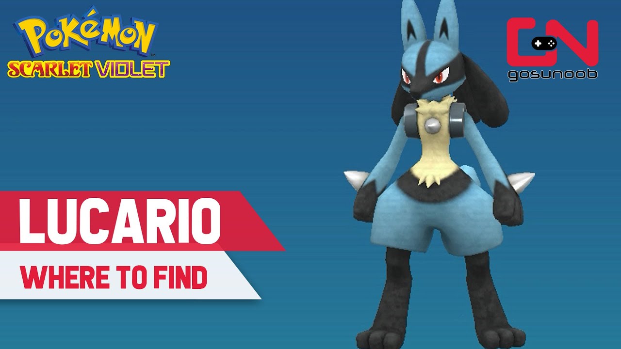 Pokemon Scarlet and Violet Riolu location: How to get Riolu and Lucario