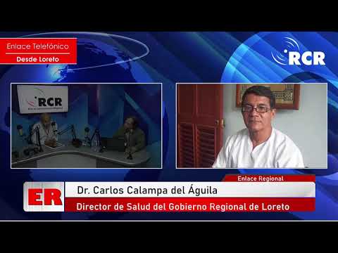 ENTREVISTA AL DOCTOR CARLOS CALAMPA, DIRECTOR DE SALUD DEL GOBIERNO REGIONAL DE LORETO