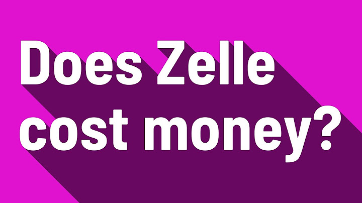 How much does zelle cost to send money
