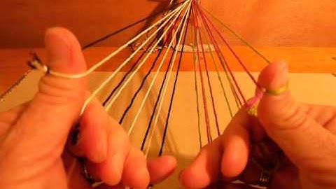 10-loop FLAT double braid (with borders)