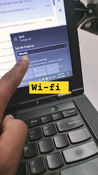 Lenovo ThinkPad T430 Series Laptop Wi-Fi Ethernet Internet Not Working Problem#macnitesh#lenovo