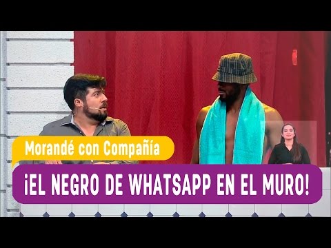 El negro de whatsapp en el muro - Morandé con Compañía 2016