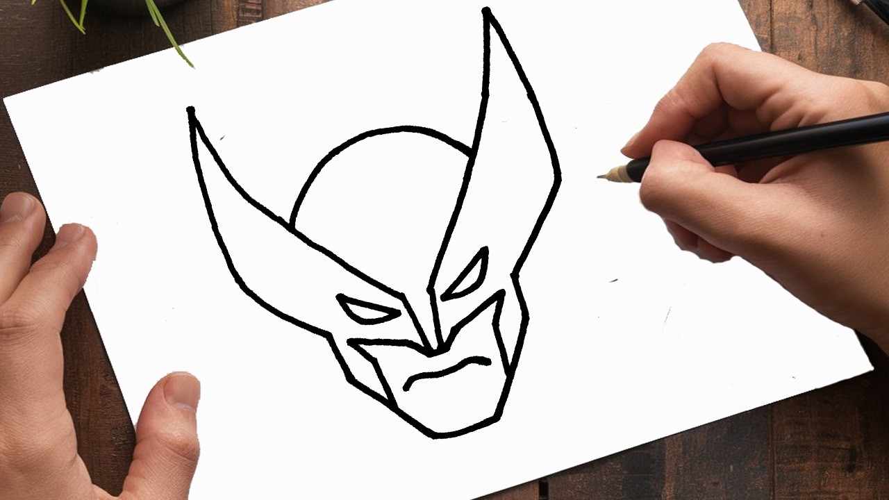How To Draw Wolverine For Kids | Wolverine Art Lesson | Step-by-step Tutorial