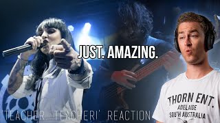 JINJER - Teacher, Teacher! REACTION // Best song ending of all time??? // Aussie Bass Player Reacts