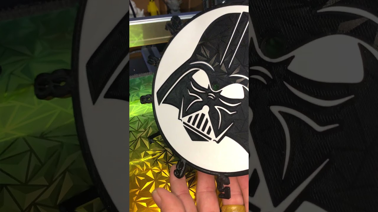 Darth Vsder’s Clock #fyp #darthvader #3dprint #print3d #starwars