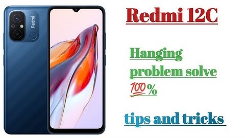 Redmi 12C Hanging problem solve 💯 settings features how to use